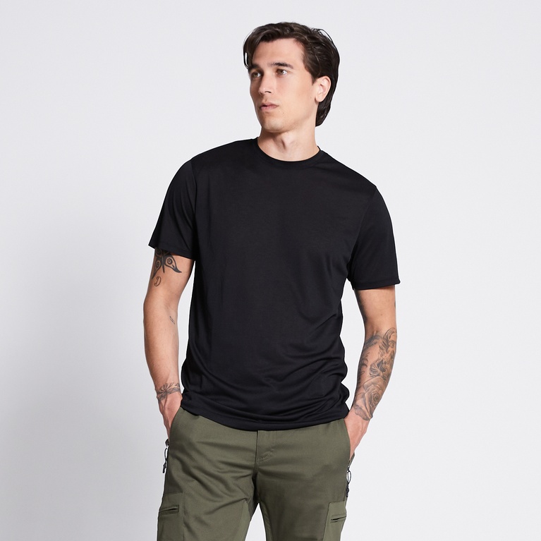 Lightweight tee "Od" Black-Black